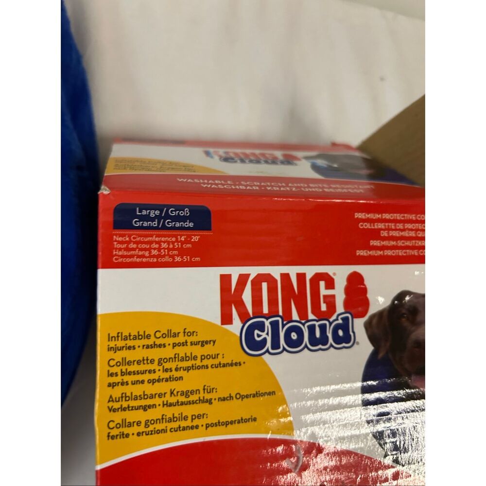 Kong Cloud Neck‎ for Dogs Large Blue 14-20" Pet Accessories - Picture 6 of 7